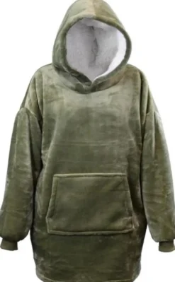Unique Living hoodie Emma groen onesize
