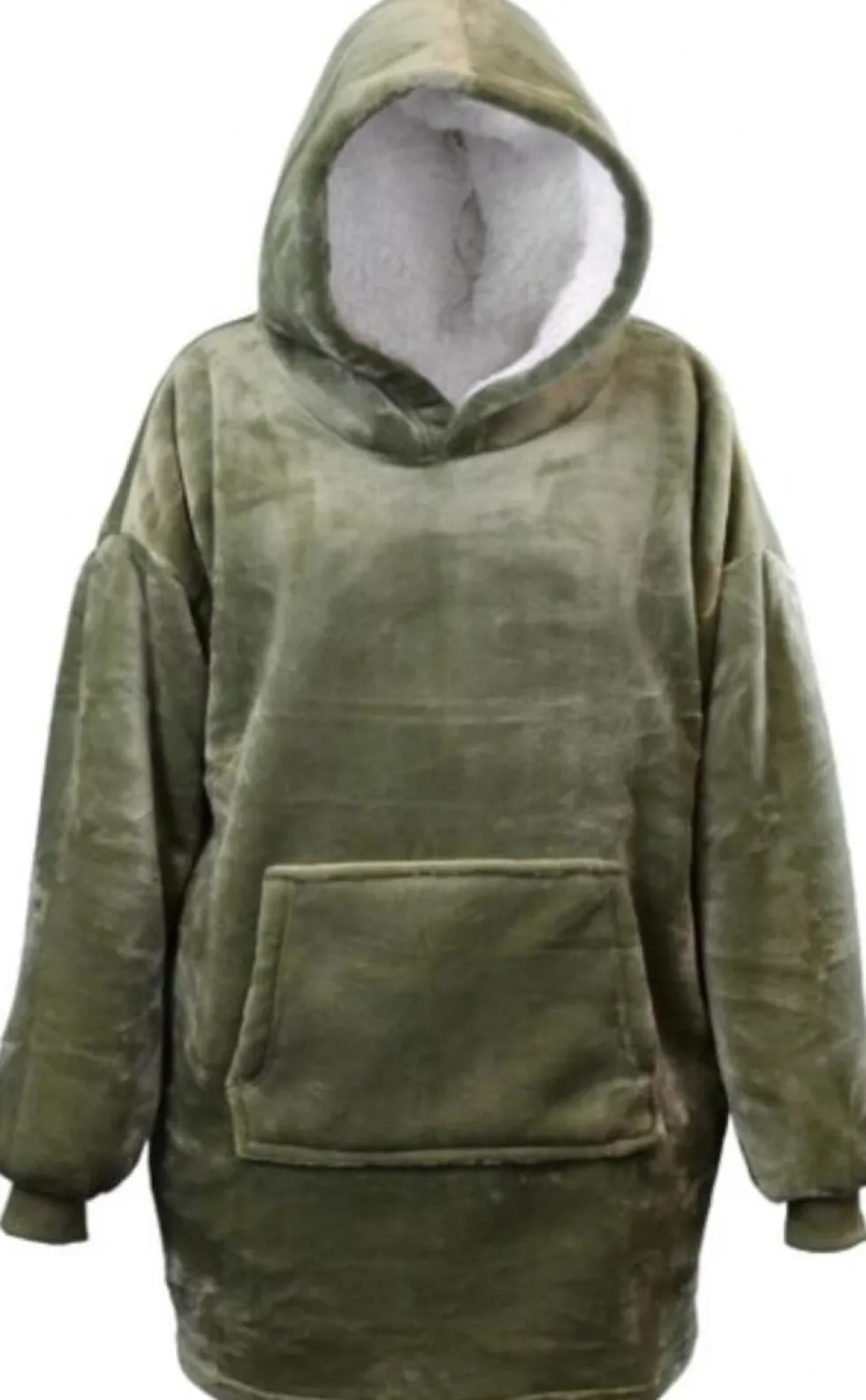 Unique Living hoodie Emma groen onesize