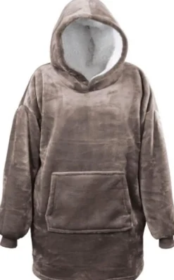 Unique Living hoodie Emma taupe onesize