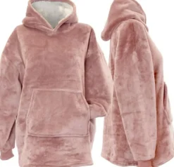 Unique Living hoodie Kids 6 tot 10 jaar roze onesize