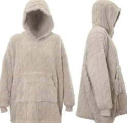 Unique Living hoodie Pleun grijs onesize
