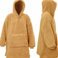 Unique Living hoodie Teddy bruin onesize