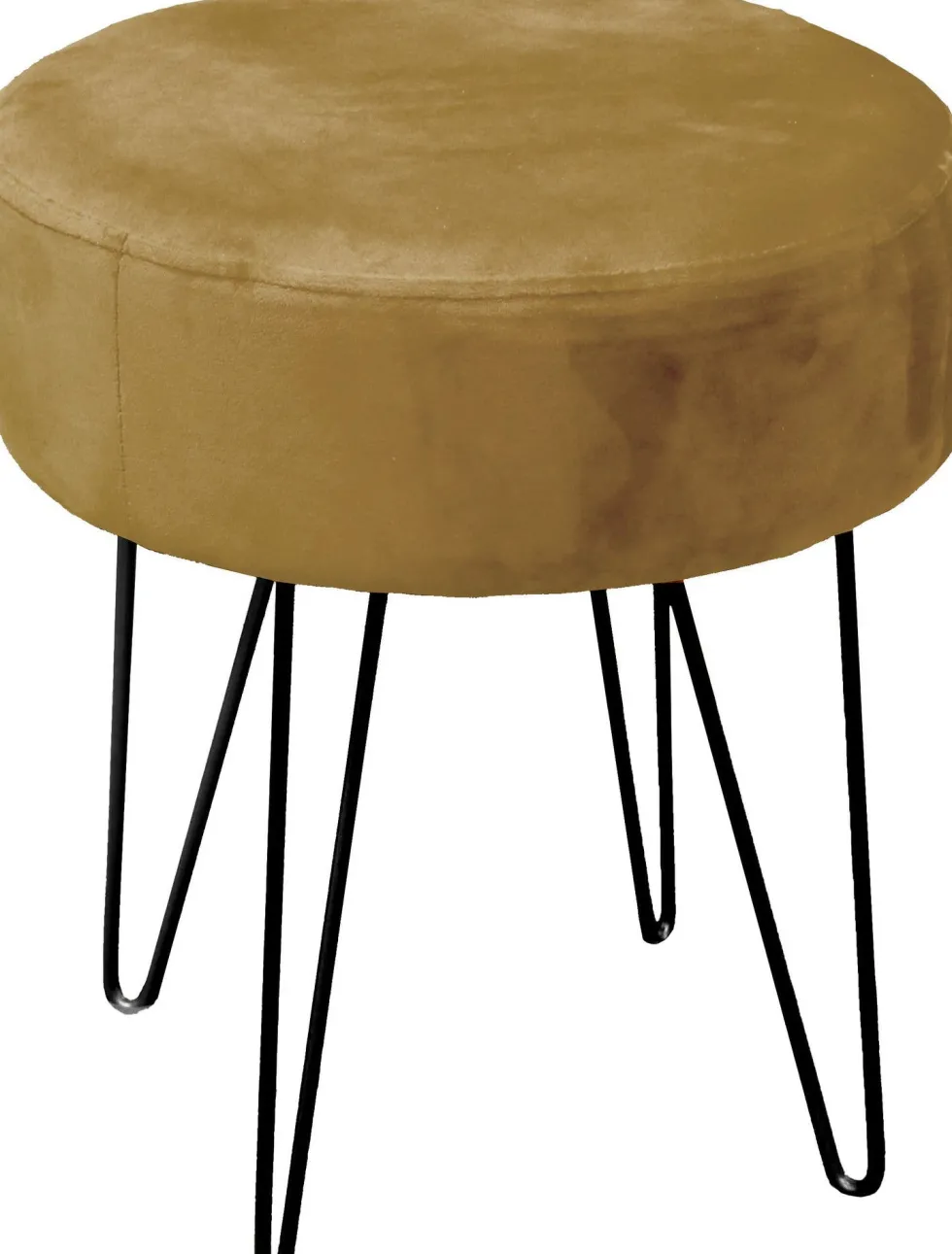 Unique Living kruk Davy beige D 40 H 35 cm