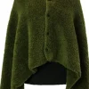 Unique Living omslagplaid Nox groen onesize