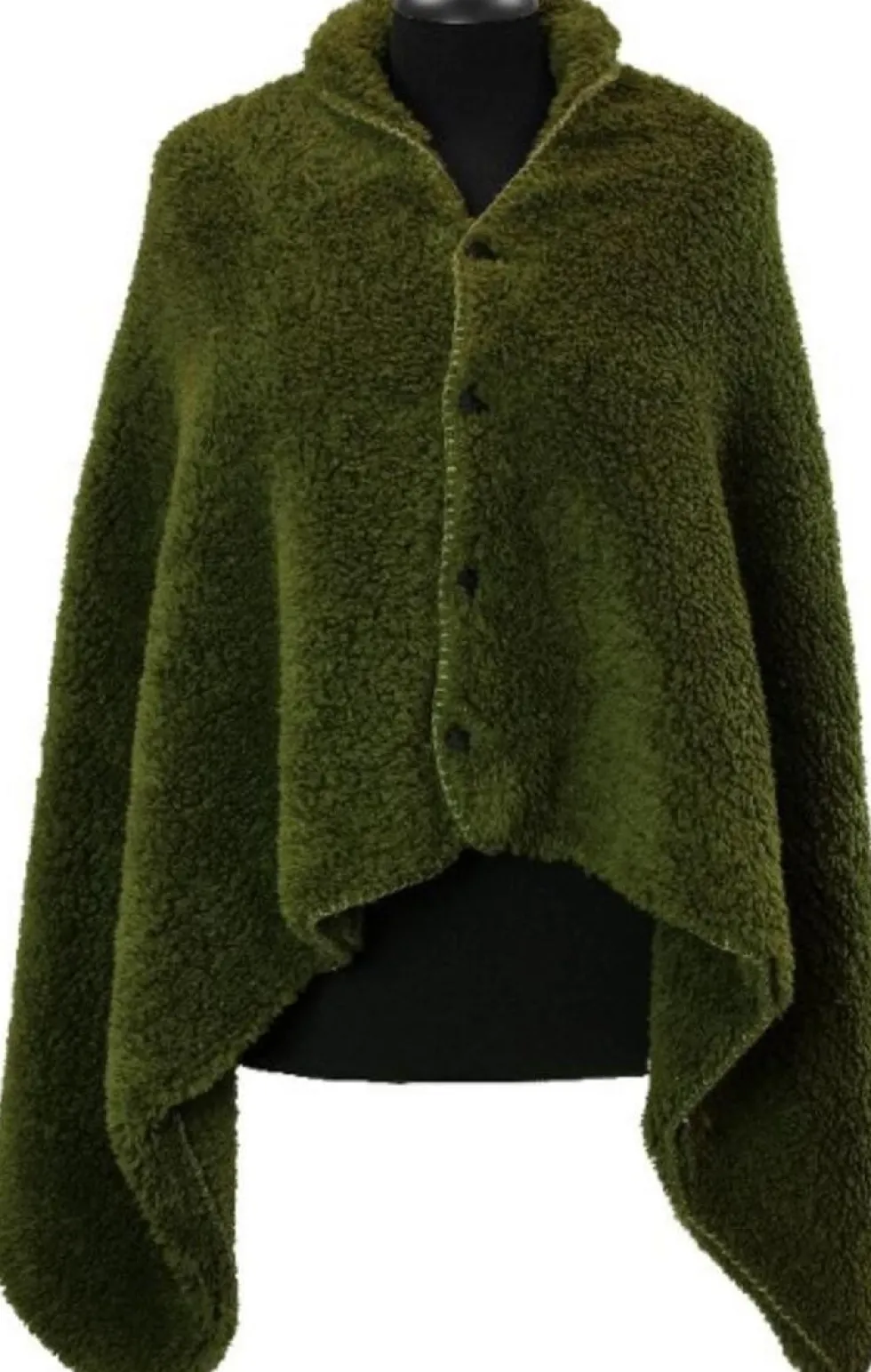 Unique Living omslagplaid Nox groen onesize