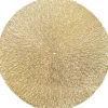 Unique Living placemat Ciara goud D 38 cm