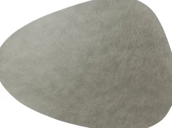 Unique Living placemat floris Floris zilver 39 x 30,5 cm
