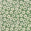 Unique Living placemat Summer groen / wit 43,5 x 28,5 cm