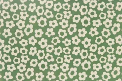 Unique Living placemat Summer groen / wit 43,5 x 28,5 cm