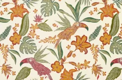 Unique Living placemat Summer kaketoe crème 44 x 29 cm