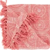 Unique Living plaid Bruni roze 125 x 150 cm