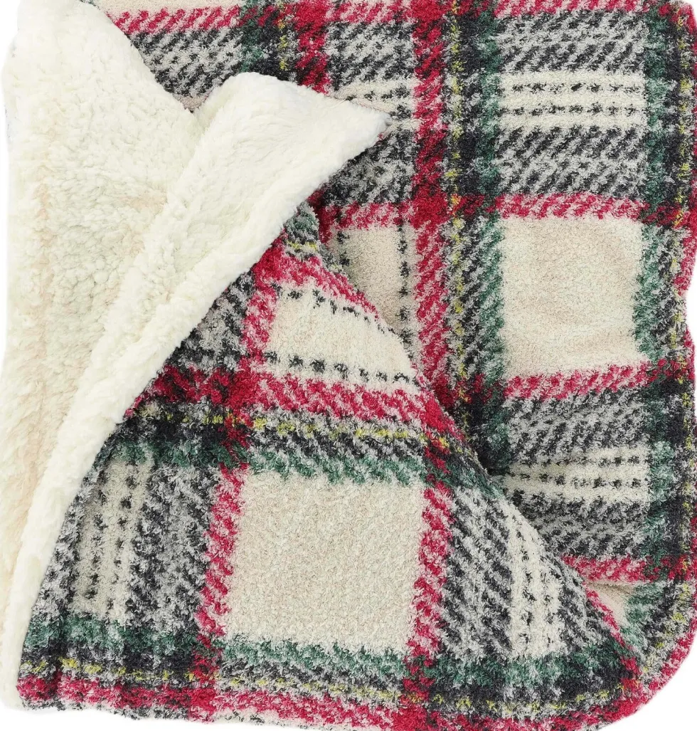 Unique Living plaid Eloise crème 130 x 160 x 10 cm