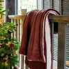 Unique Living plaid Lars rood 200 x 150 cm