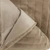 Unique Living plaid Norah taupe 200 x 150 cm