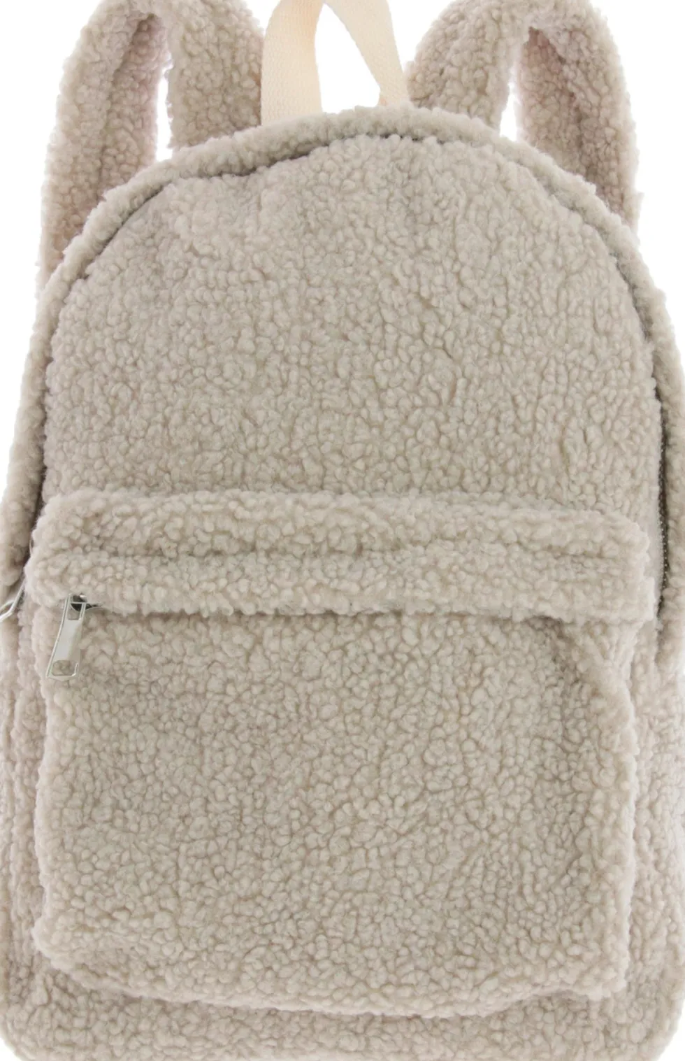 Unique living rugzak Teddy grijs 24 x 8 x 32 cm