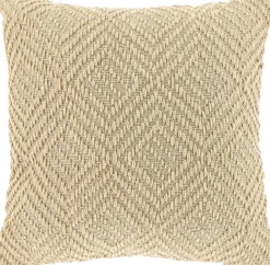 Unique Living sierkussen Fenne beige 45 x 45 cm