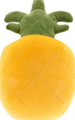 Unique Living sierkussen Fruit geel / groen 35 x 35 cm