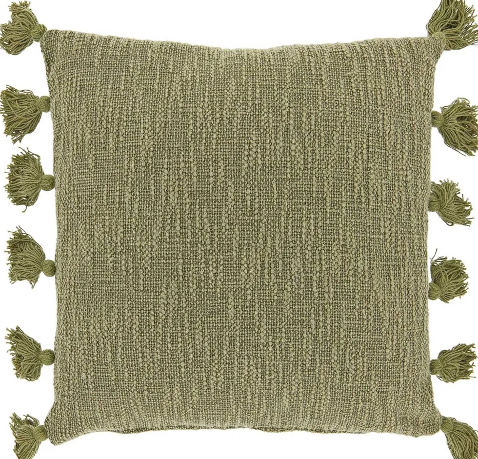 Unique Living sierkussen Jonne groen 45 x 45 cm