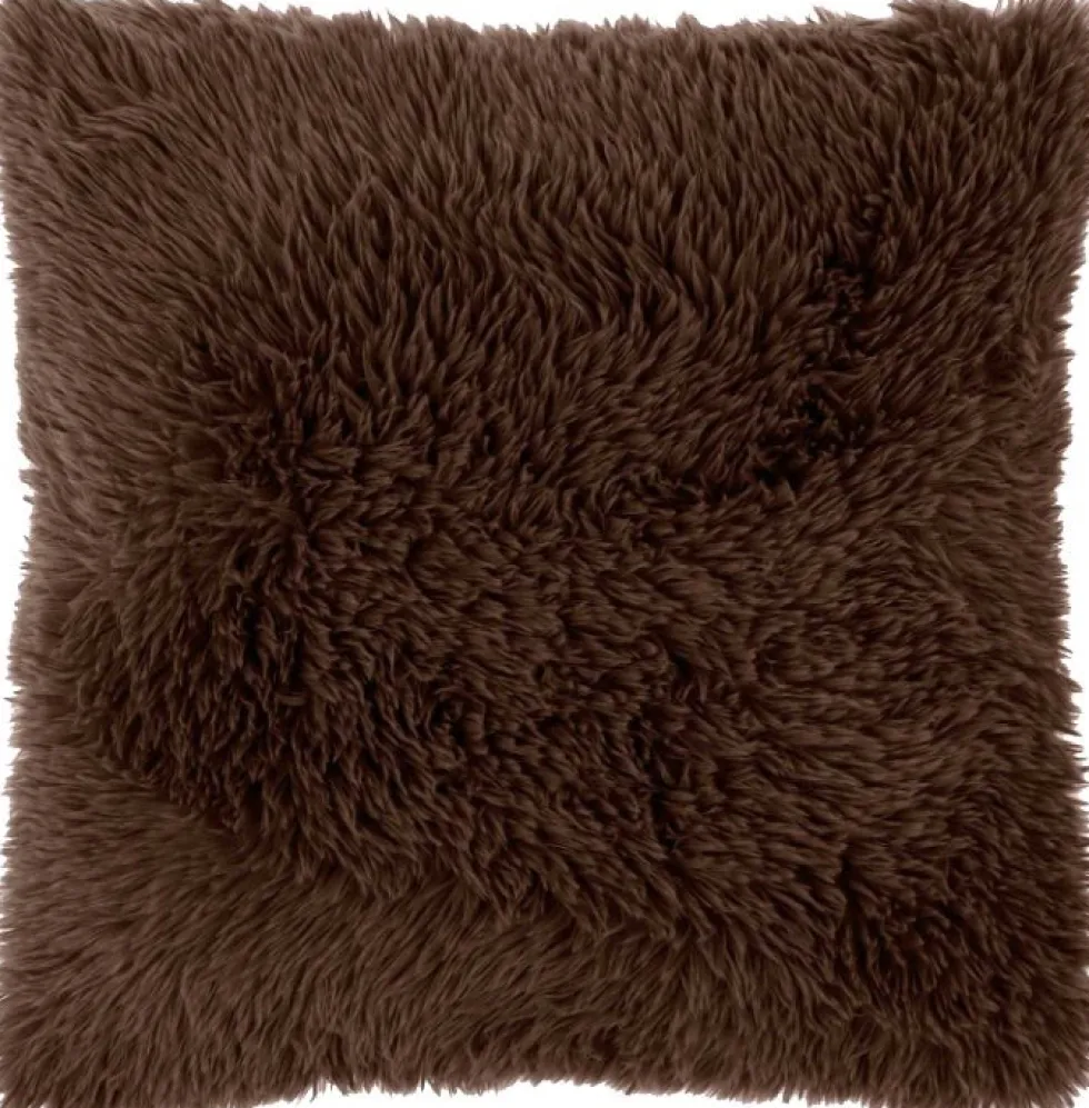 Unique Living sierkussen Mats bruin 45 x 45 cm