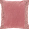 Unique Living sierkussen Wess roze 45 x 45 cm