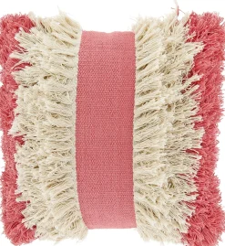 Unique Living sierkussen Ziggy roze 45 x 45 cm