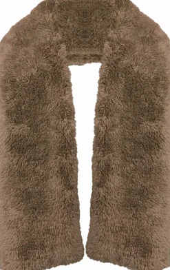 Unique living sjaal Wanda taupe