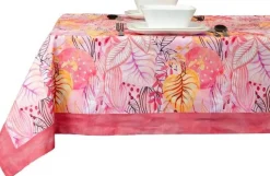 Unique Living tafelkleed Bibi roze 150 x 200 cm