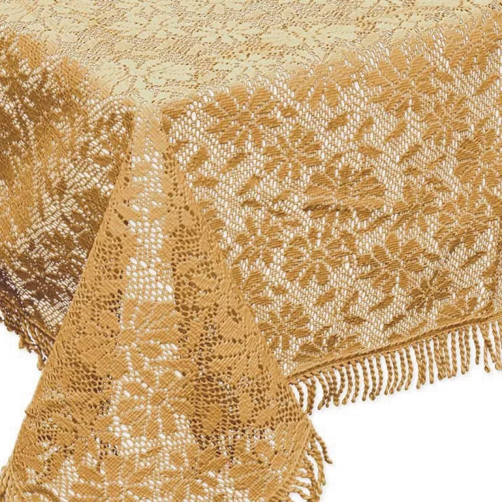 Unique Living tafelkleed geel 180 x 140 cm