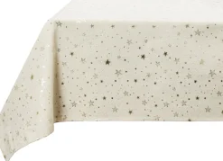 Unique Living tafelkleed Quin crème 140 x 250 cm