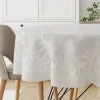 Unique Living tafelkleed Rody wit 180 x 180 cm