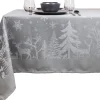 Unique Living tafelkleed Rody grijs 150 x 250 cm