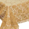 Unique Living tafelkleed Unique Foam geel 220 x 150 x 0,2 cm