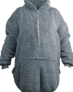 Unique living trui Willow donkergrijs oversized onesize
