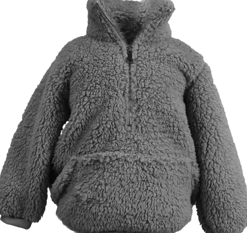 Unique living trui Willow donkergrijs kids 4 tot 6 jaar onesize