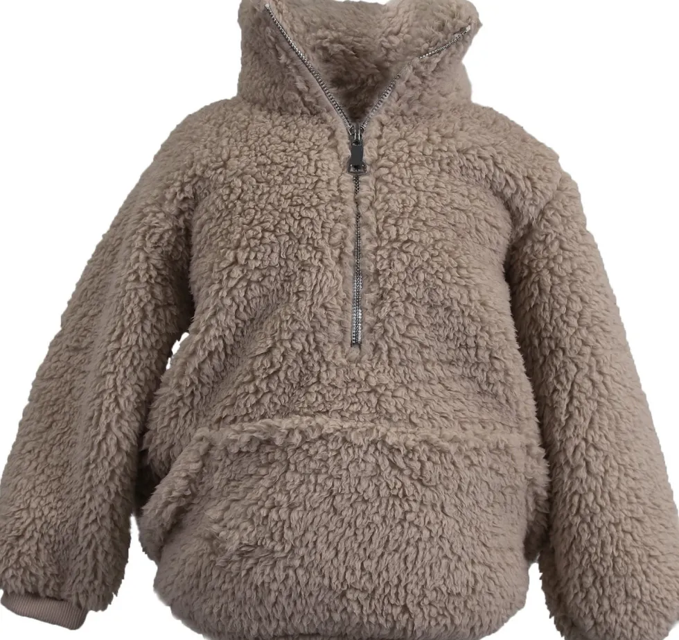 Unique living trui Willow taupe kids 4 tot 6 jaar onesize