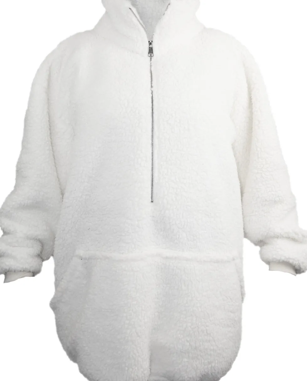 Unique living trui Willow wit oversized onesize