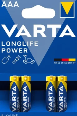 Varta AAA batterij Longlife Power 4 stuks