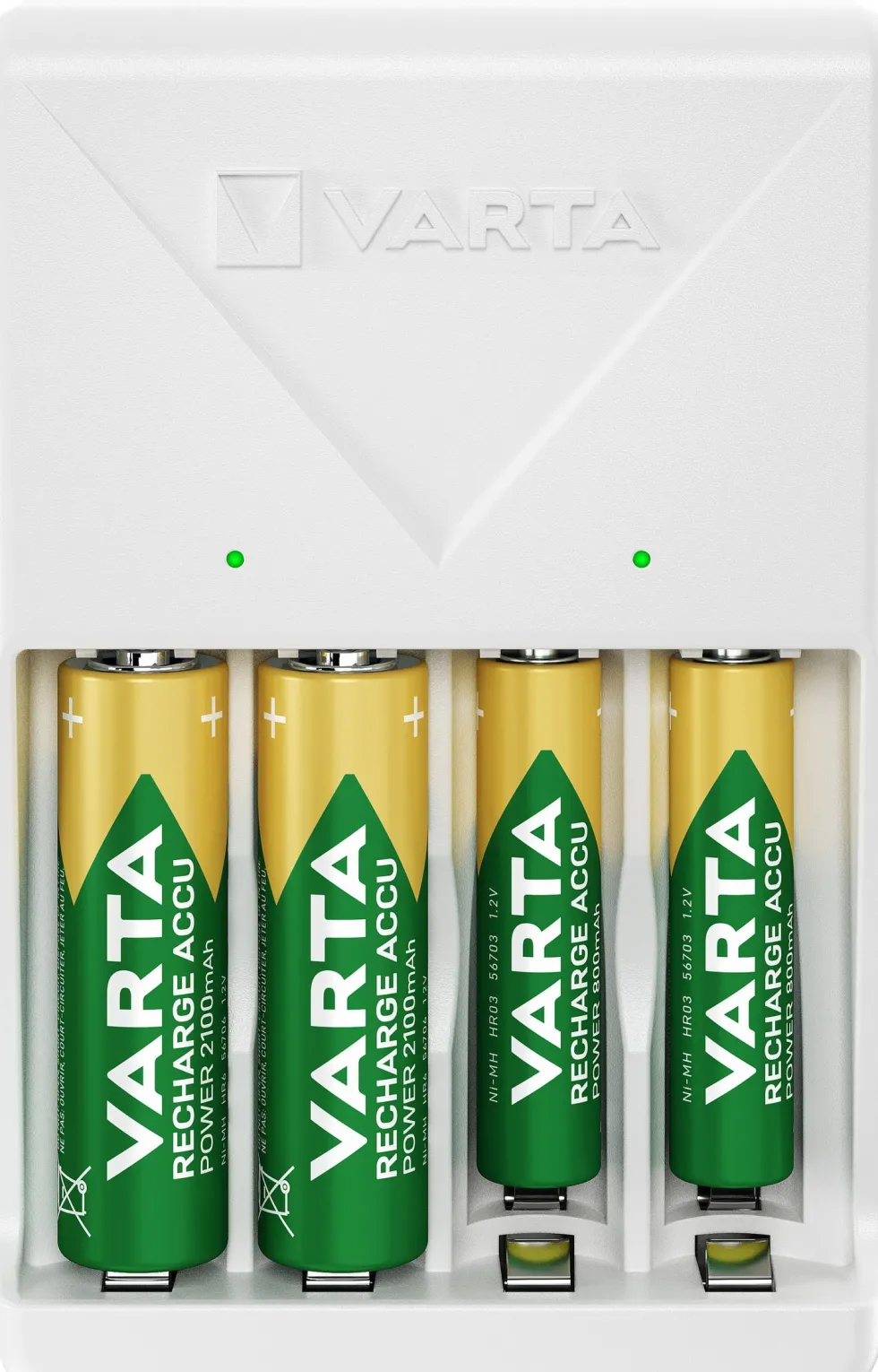 Varta AA oplaadbare batterij oplader Accu Power 4 stuks