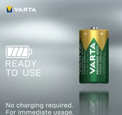 Varta C oplaadbare batterij 2 stuks