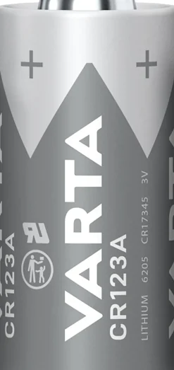 Varta CR123A knoopcel batterij Lithium Cylindrical 3V