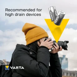 Varta CR2 knoopcel batterij Lithium Cylindrical 3V
