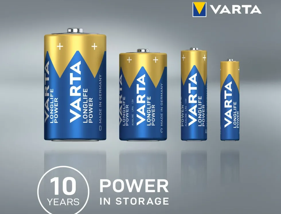 Varta D batterij Longlife Power 2 stuks
