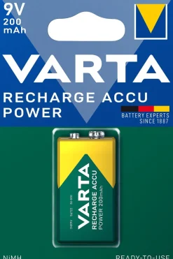 Varta oplaadbare batterij Accu Power 9V