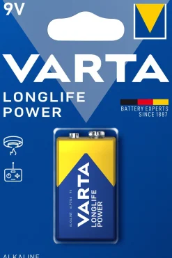 Varta 9V batterij Longlife Power