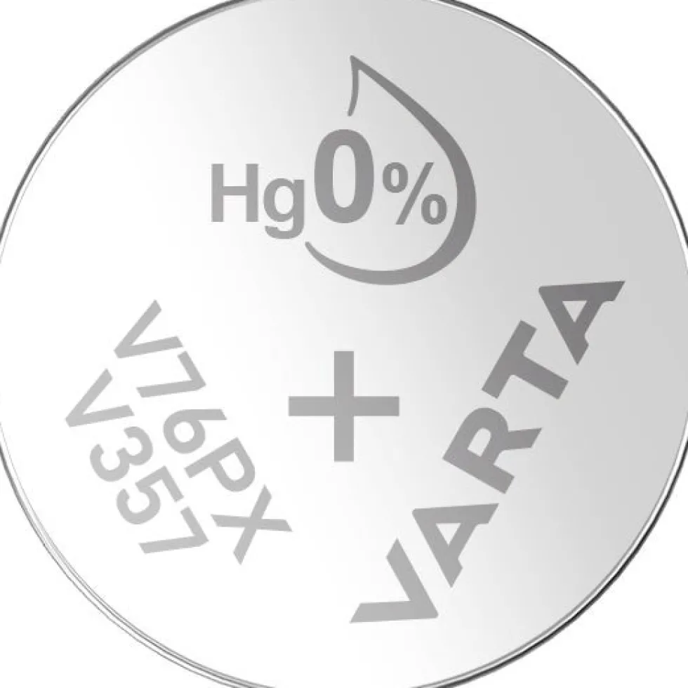 Varta V13GS knoopcel batterij Silvers coin 1,5V
