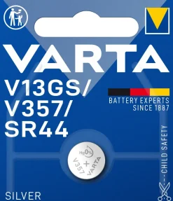 Varta V13GS knoopcel batterij Silvers coin 1,5V