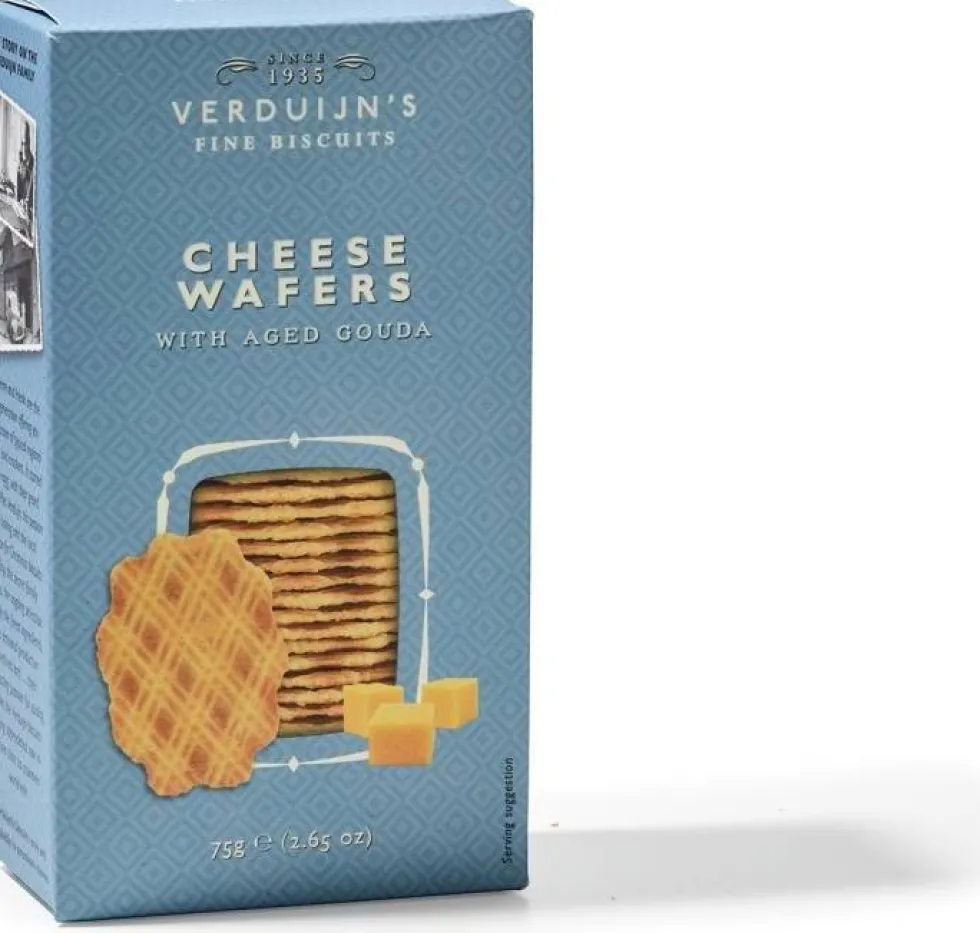 Verduijn’s Fine Biscuits kaaswafels 75 gr