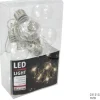 Verlichtingssnoer met 8 gloeilampen LED warm wit