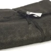 Vivant tafelkleed Corduluxe zwart 250 x 140 cm