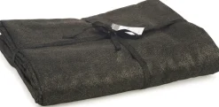 Vivant tafelkleed Corduluxe zwart 250 x 140 cm